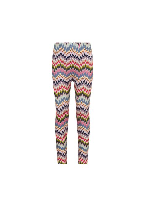 Leggings con stampa MISSONI KIDS | MX6A00 Z3327528MC
